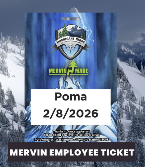 No Cost Ticket - Mervin Pass
